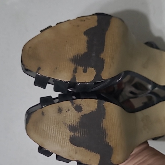 Nine West platform heeled sandals size 8 - Picture 10 of 14